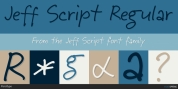 Jeff Script font download