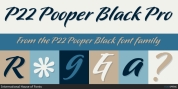P22 Pooper Black font download