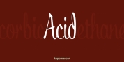 Acid font download
