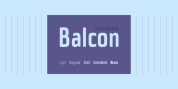 Balcon font download