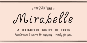 Mirabelle font download