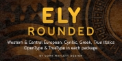 Ely Rounded font download