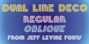 Dual Line Deco JNL font download