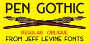 Pen Gothic JNL font download