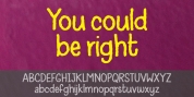 You could be right font download