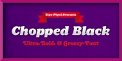 Chopped font download