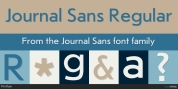 Journal Sans font download