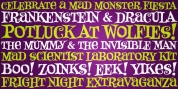 Monster Fiesta PB font download