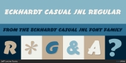 Eckhardt Casual JNL font download
