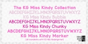 KG Miss Kindy Collection font download