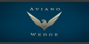 Aviano Wedge font download