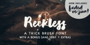 Reckless font download