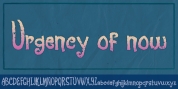 Urgency of now font download