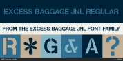 Excess Baggage JNL font download