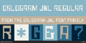 Oblogram JNL font download