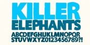 KILLER ELEPHANT font download