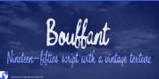 Bouffant font download