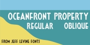 Oceanfront Property JNL font download