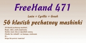 Freehand 471 font download