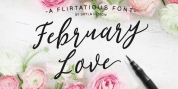 February Love font download