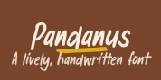 Pandanus font download