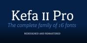 Kefa II Pro font download