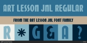 Art Lesson JNL font download