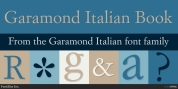 Garamond Italian font download