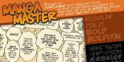 Manga Master BB font download