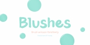 Blushes font download