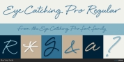 Eye Catching Pro font download