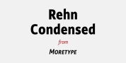 Rehn Condensed font download