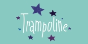 Trampoline font download