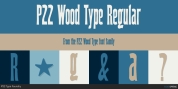 P22 Wood Type font download