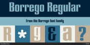 Borrego font download
