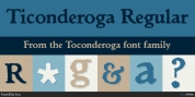 Toconderoga font download