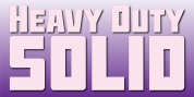 Heavy Duty font download