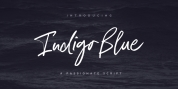 Indigo Blue font download