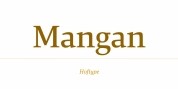 Mangan font download