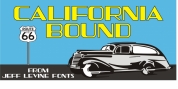 California Bound JNL font download