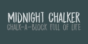 Midnight Chalker font download