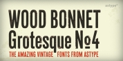 Wood Bonnet Grotesque No4 font download