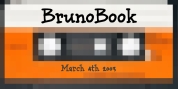 brunoBook font download