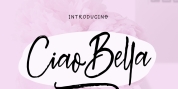 Ciao Bella font download