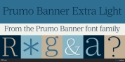 Prumo Banner font download