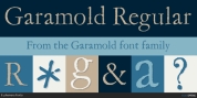 Garamold font download