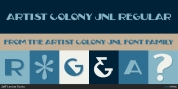 Artist Colony JNL font download