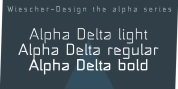 Alpha Delta font download