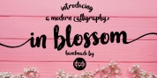 In Blossom font download