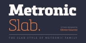Metronic Slab Pro font download